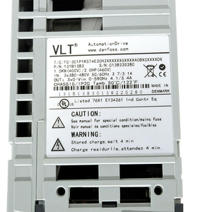 ไดรฟ์ AC รุ่น VLT FC-301 กำลังไฟ 1.5 กิโลวัตต์ แรงดันไฟฟ้า 380-480 โวลต์ ควบคุมความเร็วรอบมอเตอร์แบบปรับความถี่ได้ - Product Image 4