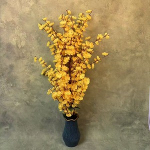 Adorno Decorativo para el Hogar con Nueve Cabezas de Flores Artificiales de Melocotón y Ciruelo MSH para la Sala de Estar - Product Image 2