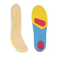 Semelles de sport en éponge pour enfants, anti-plis, réutilisables, avec soutien de la voûte plantaire