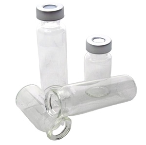 Flacon en verre à tête clip-on de 10 ml, 20 mm, pour micro-échantillons, à haute récupération - Product Image 1