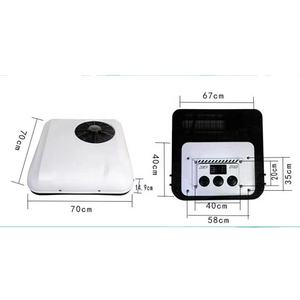 Аккумуляторная система переменного тока, кабина 12 В, 24 В, автомобильный Rv, Электрический встроенный кондиционер на крыше - Product Image 3