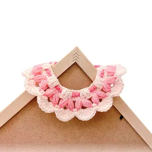 Wholesale Cute Pet Clothing Pink Pet Collar Cat Collar Puppy Dog Accessories