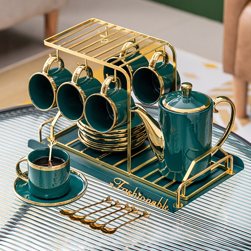 2 lampes design, Pied forme de tasses a café , superposées