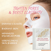 Masque Réparateur Visage Effet Peau de Verre au Collagène et Centella, Hydratant Coréen pour Peaux Sensibles, Boost d'Éclat