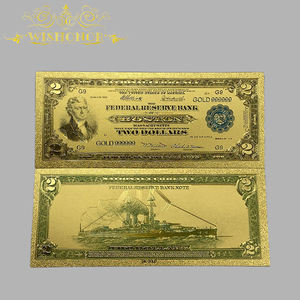 2026 8 Arten 1928er Jahre Amerika 1 2 5 10 20 50 100 Dollar Banknoten 24K Gold für Sammler - Product Image 4