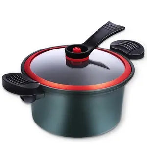 Tiktokホットマルチスープポットホーム焦げ付き防止シチュー鍋ステンレス鋼調理器具低圧炊飯器マイクロ圧力鍋ノンスティック