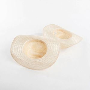 Wholesale Men Women Wide Brim Panama <b>Straw</b> Beach <b>Hat</b> Luxury High Quality Sisal Hemp Cowboy <b>Hats</b> - Product Image 5