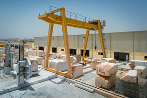 YAOU Girder marmer besar/tunggal, peralatan pengangkat batu dan granit blok granit derek 25t dapat digerakkan - Product Image 6