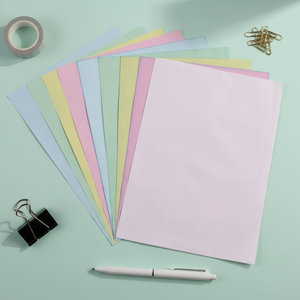Arteck White CB CFB CF NCR Offset Printing <b>Paper</b> 48 55 60gsm Virgin Pulp <b>Roll</b> 3-ply 6-ply Carbonless Copy <b>Paper</b> - Product Image 1