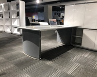 Bureau de maître cuisinier 2022, blanc, brillant, moderne, meubles de bureau, chef de Table, pour direction