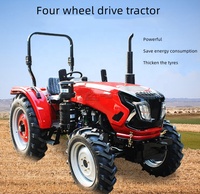 ขายร้อน30hp ถึง240hp รถแทรกเตอร์ฟาร์มขับเคลื่อนสี่ล้อเพื่อการเกษตร