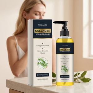 Huile corporelle au collagène hydratante pour une peau lisse et délicate, soin rafraîchissant et hydratant. - Product Image 2