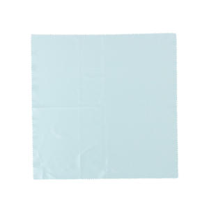 Chiffon de nettoyage en microfibre bleu ciel 30x30cm, sans peluches, pour écran de téléphone, lunettes, objectif d'appareil photo, forme rectangulaire - Product Image 2