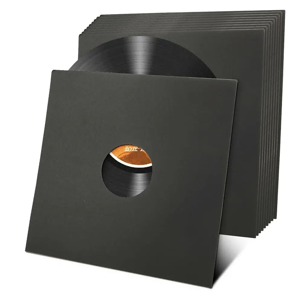 Các tông kỷ lục Áo khoác 350GSM giấy Vinyl kỷ lục Album tay áo bên ngoài bên trong kỷ lục LP Áo khoác