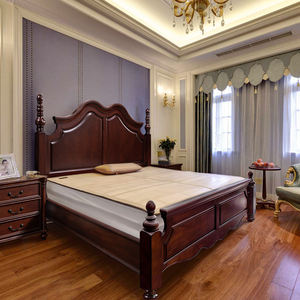 Современная двуспальная кровать из массива дерева ручной работы с панелями для хранения, регулируемая, размер Twin XL, для спальни, мебель для дома - Product Image 5