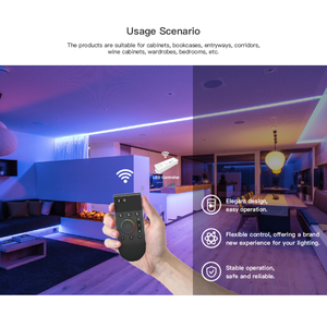 Intux 2.4GHz RF điều khiển không dây Dimmer từ xa với 6-tháng Tuổi thọ pin & 5-năm bảo hành cho RGB dải <span class=keywords><strong>Led</strong></span> thiết lập chiếu sáng - Product Image 5