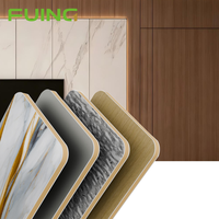 Panneaux muraux modernes en fibre de bambou et cristal de carbone de haute qualité, fabriqués sur mesure, imperméables, pour revêtement mural intérieur