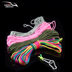 Cuerda de Paracord de Alta Resistencia KEEP DIVING RP 3000 de Siete Núcleos para Buceo, Salvamento, Amarre, Tracción, 30 m, Multicolor - Product Image 1