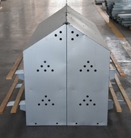 Poulet nichoir métal pondeuse volaille ferme Machine poules élevage Cage 12or24 trous