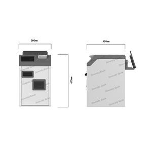 Kiosque de dépôt d'accepteur d'espèces en vrac de solution de traitement d'argent liquide intelligent 24/7 pour le back-<span class=keywords><strong>office</strong></span> et la vente au détail - Product Image 4
