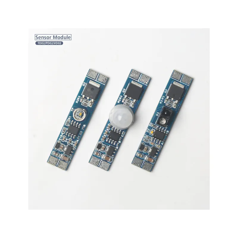 DC12V 24V nouveau module de détection sans plomb 3A 8A Pir Motion/ IR Hand Wave/Module de capteur tactile pour lumière d'armoire à LED