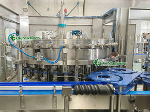 Ligne de scellage entièrement automatique <span class=keywords><strong>Machine</strong></span> de remplissage de boîtes de conserve en aluminium pour boissons gazeuses sodas - Product Image 2