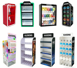 حامل عرض أكريليك مخصص من مصنع صيني مع فواصل قابلة للتعديل للإلكترونيات الاستهلاكية ونقاط البيع - Product Image 6