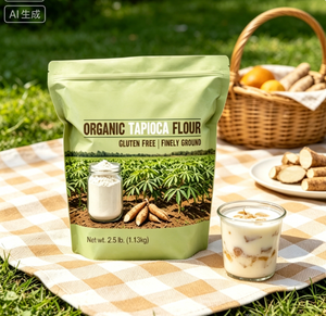 Poudre d'<span class=keywords><strong>amidon</strong></span> de tapioca biologique premium, farine de racine de manioc biologique, végétalien, sans additifs, approvisionnement en vrac - Product Image 5