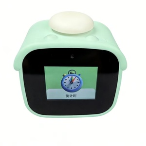 Customize AI alarm clock 1800mAh rechargeable night light AI voice dialog countdown for kid study - Product Image 1