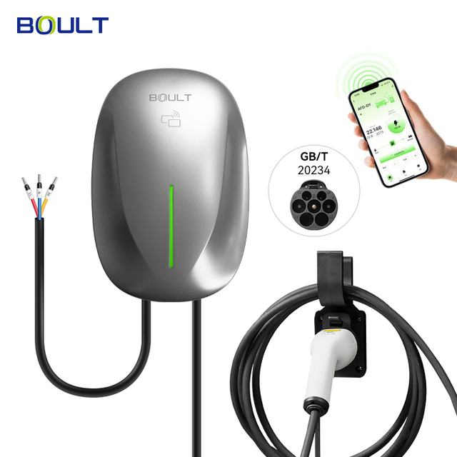 New 22kW OEM/ODM Supported Quick Installation Type2 Wallbox Electric Vehicle Fast Charging Pile with IP65 and CE Certified