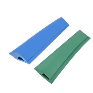 PVC Profile Border Rubber Edge Trim Mat Transition Beveled Nosing Edge For Carpet Strip Edge Protector