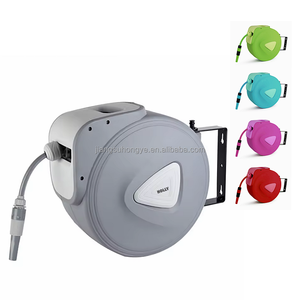 Multi Size Wall Mount 10 15 20 <span class=keywords><strong>30</strong></span> <span class=keywords><strong>M</strong></span> Meter <span class=keywords><strong>30</strong></span> 50 65 100 pieds Rétractable Watering Hose Reel wash Car wash Garden Water Hose Reel - Product Image 3