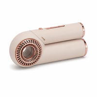 Sèche-cheveux ionique pliable à moteur BLDC haute vitesse pour voyage, compact, pour la maison et les déplacements