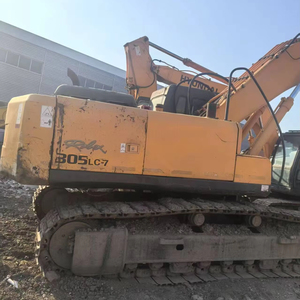 Excavatrice sur chenilles Hyundai 305LC-7 d'occasion de fabrication coréenne pour travaux de terrassement à vendre à bas prix - Product Image 1
