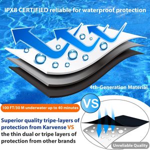 Waterproof Phone Pouch Case Floating PVC Waterproof Cell Phone Malote Universal PVC Clear Waterproof <span class=keywords><strong>Bag</strong></span> para Smartphone - Product Image 5