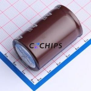 Condensador Electrolítico de Aluminio de Montaje a Presión EKMW451VSN471MR45S, Componente de Orificio Pasante (THT), D30xL45mm 470uF 20% 450V 10mm - Product Image 2