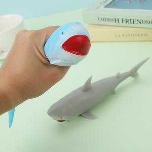 Shark Kneading Music Decompression Toy Creative Shark Doll Slow <b>Rebound</b> Doll Ornaments Office Decompression Artifact - Product Image 2