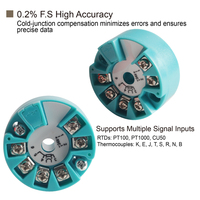 Module intelligent PT100 RTD avec thermocouple type K sortie 4-20mA RS485 transmetteur de température