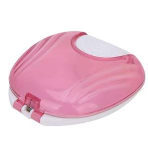 Estuche Dental Transparente en Forma de Concha con Espacio para Cepillo, Contenedor para Retenedores y Aparatos de Ortodoncia - Product Image 4