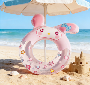 Nouvelle bouée gonflable portable en PVC haute capacité pour l'été 2026, double chambre à air, <span class=keywords><strong>anneau</strong></span> de natation sécurisé pour femmes - Product Image 2