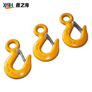 สลิงลวดสลิงโลหะ/ตะขอเกี่ยวแบบมีห่วงพร้อมตัวล็อคเพื่อความปลอดภัย/สายรอกสำหรับงานหนักสำหรับการยกและลากจูง - Product Image 1