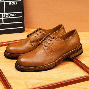 ชุดเดรสทางการสำหรับผู้ชาย, รองเท้าหนังแท้สวมใส่สบายดูหรูหราและนุ่มเหมาะสำหรับใส่เดิน - Product Image 5