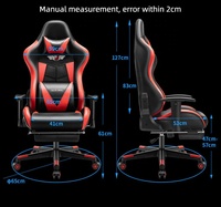 Silla — chaise de Gaming ergonomique, siège de bureau de Gaming, Complet, avec Support lombaire, PC de course, Poltrona