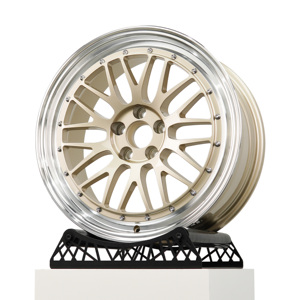 Jante de voiture de tourisme en alliage forgé OEM personnalisée Champion Gold Monobloc légère T6061 19 20 21 22 23 24 <span class=keywords><strong>Motorsport</strong></span> E88 RE88 - Product Image 1