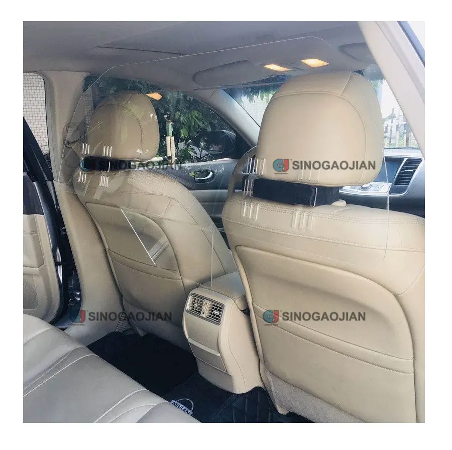 Accessoire такси защитный экран <span class=keywords><strong>Чехол</strong></span> такси Plex стекло Uber Voiture защиты