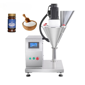 เครื่องบรรจุและปิดผนึกผงกาแฟแบบกึ่งอัตโนมัติ 0.1-100 กรัม พร้อมระบบชั่งน้ำหนัก สำหรับบรรจุภัณฑ์อาหารเกรดอาหารในถุงกระดาษ - Product Image 2