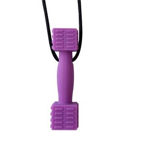 Wholesale Customized Silicone Chew Necklaces for Sensory Kids Adults Soft Toy <b>Dumbbell</b> Shape Autism Support Ages 0-4 Years - Product Image 6
