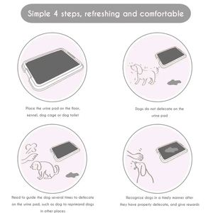 Échantillon Gratuit - Vente en Gros de Tapis Absorbants en Charbon de Bambou pour Chiens (Tailles S, M, L, XL) - Tapis de Toilette pour Animaux de Compagnie, Tapis d'Entraînement Imperméables pour Chiens - Product Image 6
