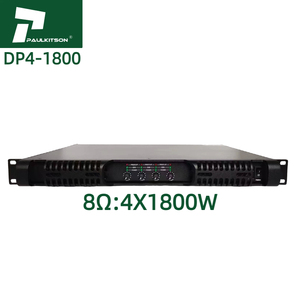 Amplificateur Paulkitson DP41800 Amplificateur audio professionnel de puissance 4 canaux Amplificateur de classe <span class=keywords><strong>D</strong></span> Équipement sonore Système de musique - Product Image 2