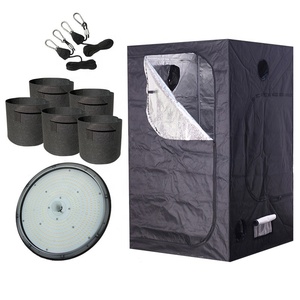 Cost-effective Complete Hydroponic 600D Growing Set Indoor Grow Tent Kit Grow Box